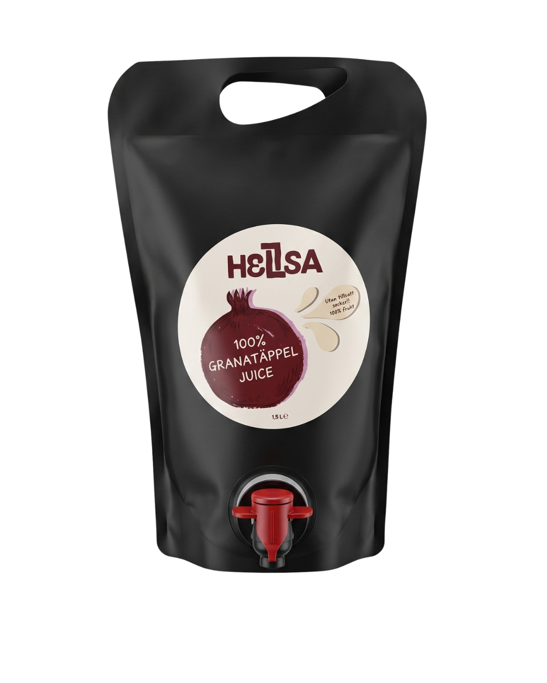 HELLSA 100% Granatäpple – 1,5L