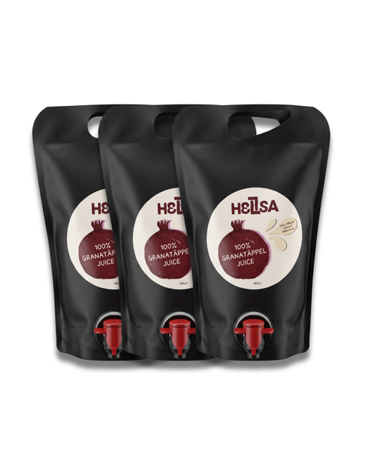 100% Granatäpple – 3x 1,5L